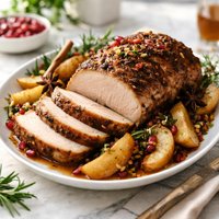 Spiced Apple Pork Loin Roast