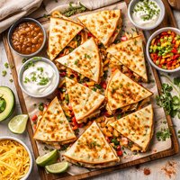 Spiced Baked Ham Quesadilla