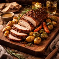 Spiced Baked Pork Dinner