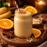 Spiced Banana Orange Smoothie