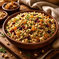 Spiced Basmati Rice with Fruit and Pine Nuts