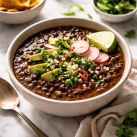 Spiced Black Bean Soup