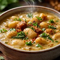 Spiced Celeriac and Butter Bean Soup