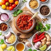 Spiced Cherry Tomato Chutney