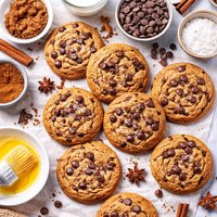 Spiced Chocolate Chip Cookies