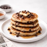 Spiced Chocolate Chip Pancakes