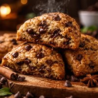 Spiced Chocolate Chip Scones
