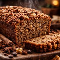 Spiced Coffee Nut Loaf