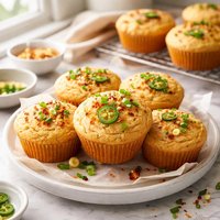 Spiced Corn Muffins