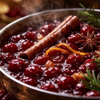 Spiced Cranberry and Zinfandel Sauce