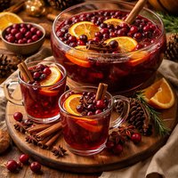 Spiced Cranberry Punch
