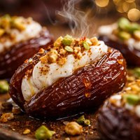 Spiced Dates with Mascarpone Cheese