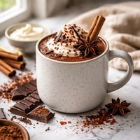 Spiced Hot Dark Chocolate