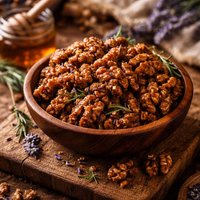 Spiced Lavender Walnuts