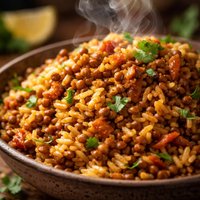 Spiced Lentils and Rice