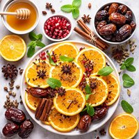 Spiced Oranges and Dates