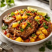 Spiced Pineapple Pork