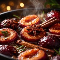 Spiced Plums