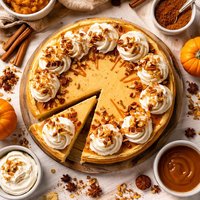 Spiced Pumpkin Cheesecake