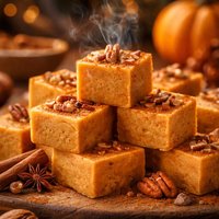 Spiced Pumpkin Fudge