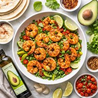 Spiced Shrimp with Avocado Oil