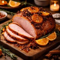 Spiced Tangerine Ham