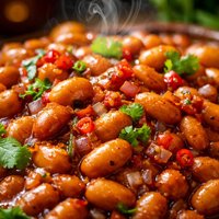 Spiced Up Boring Old Baked Beans