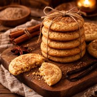 Spiced Vanilla Cookies