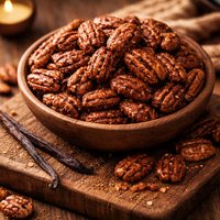 Spiced Vanilla Pecans