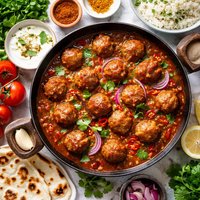 Spicy Afghan Meatball Kofta