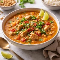 Spicy African Chicken Peanut Soup