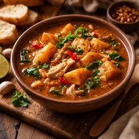 Spicy African Yam Soup