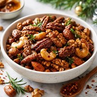 Spicy and Sweet Holiday Nuts