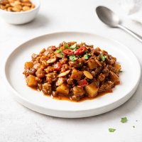 Spicy Apple and Almond Chutney