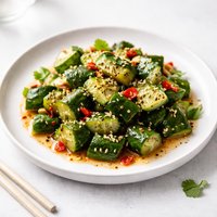 Spicy Asian Cucumber Salad
