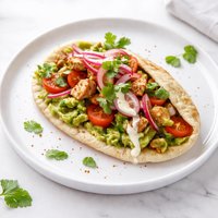 Spicy Avocado Pita South Beach Diet