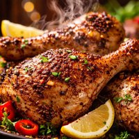 Spicy Baked Chicken Leg Quarters