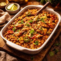 Spicy Baked Rice