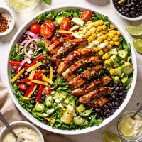 Spicy Barbecue Chicken Salad