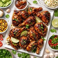 Spicy Barbecued Chicken