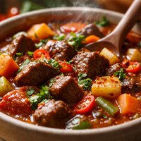 Spicy Beef and Vegetable Stew