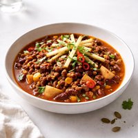 Spicy Beef Chili with Apples