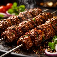 Spicy Beef Kebabs