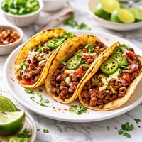 Spicy Beef Tacos