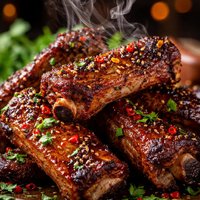 Spicy Beer Pork Ribs