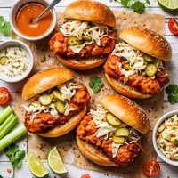 Spicy Buffalo Chicken Sandwiches