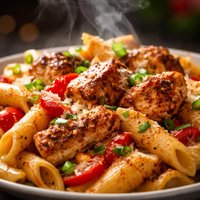 Spicy Cajun Chicken Penne