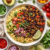 Spicy Caribbean Black Beans and Rice