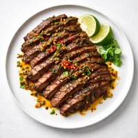 Spicy Caribbean Flank Steak