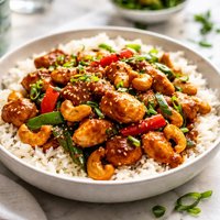 Spicy Cashew Chicken